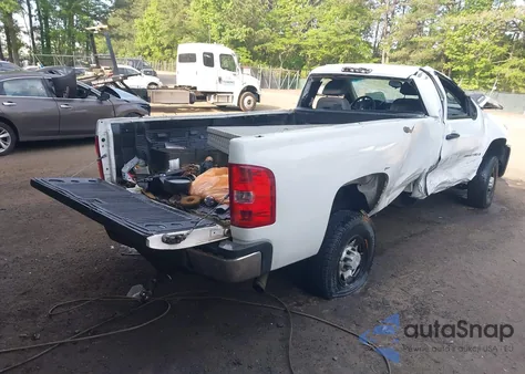 2007 Chevrolet Silverado 2500Hd Work Truck из США, поврежденный, VIN 1GCHC24K87E515956
